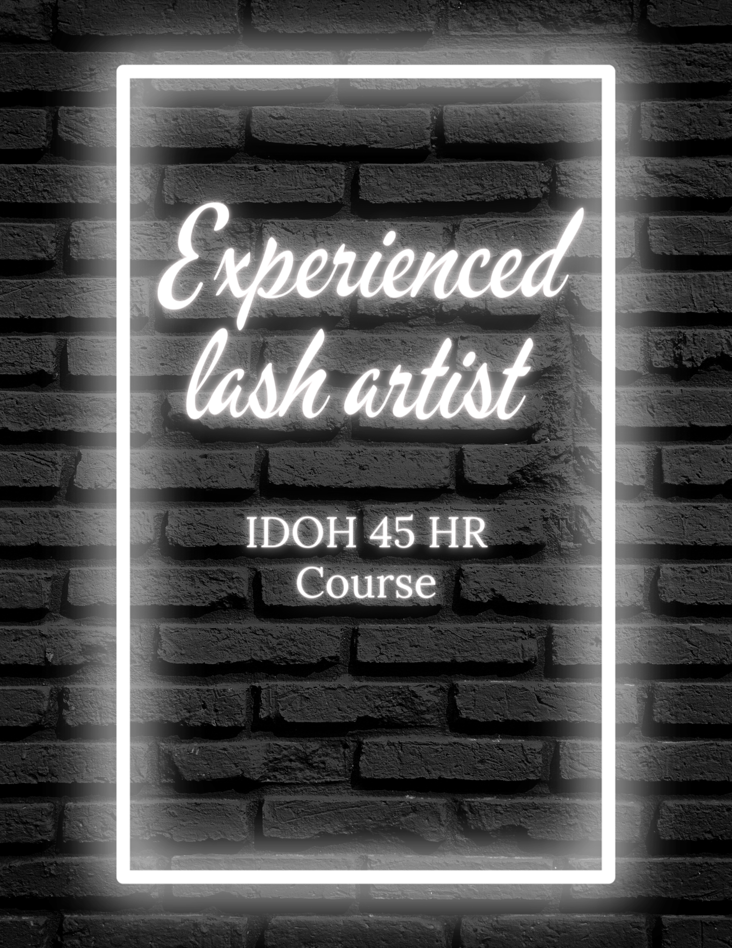 IDOH Experienced Artist Lash Course
