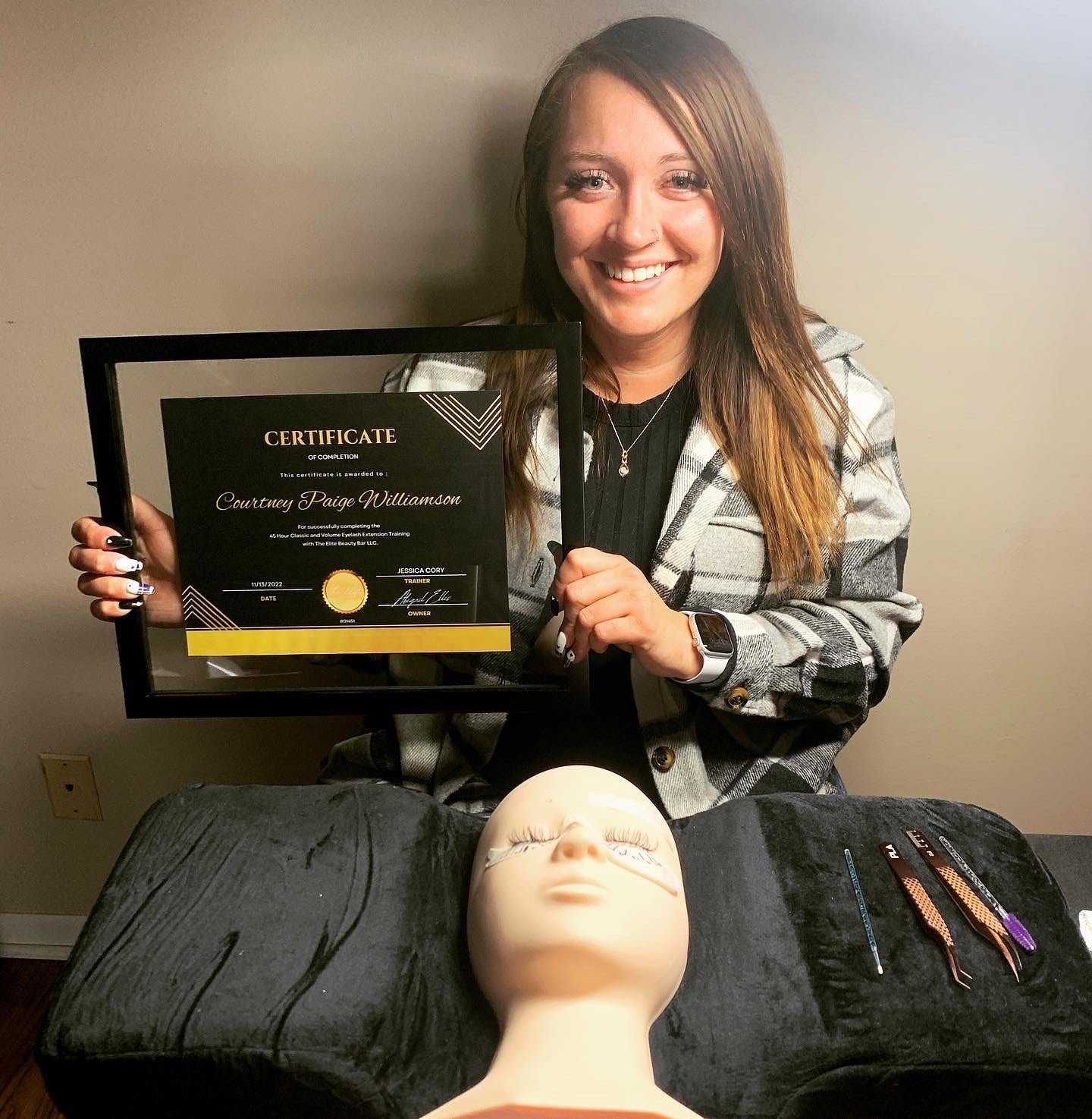 Indiana Department of Health Eyelash Extension Certification Course Volume, Hybrid and Classic